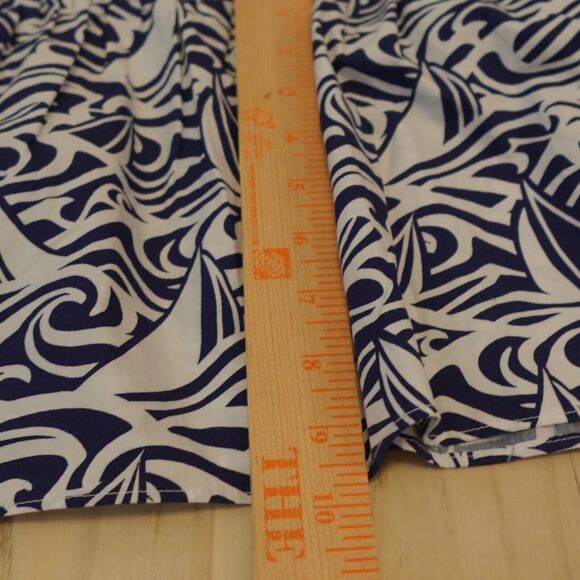 VINEYARD VINES TARGET BELTED SLEEVELESS SUNDRESS ROUGH SEAS RUFFLED STRAPS M - Picture 12 of 12